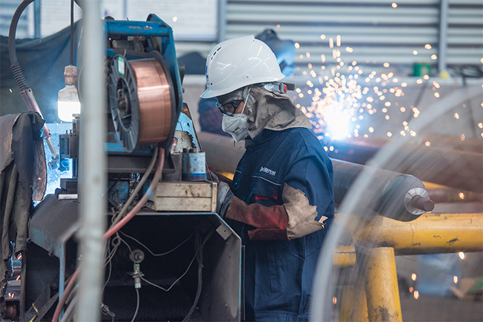 阜阳网架焊接车间